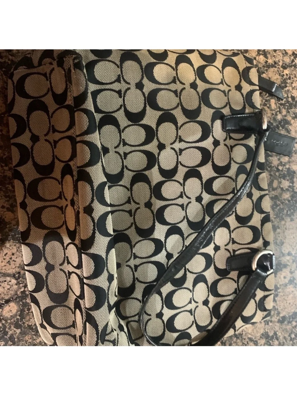 Coach iconic monogram